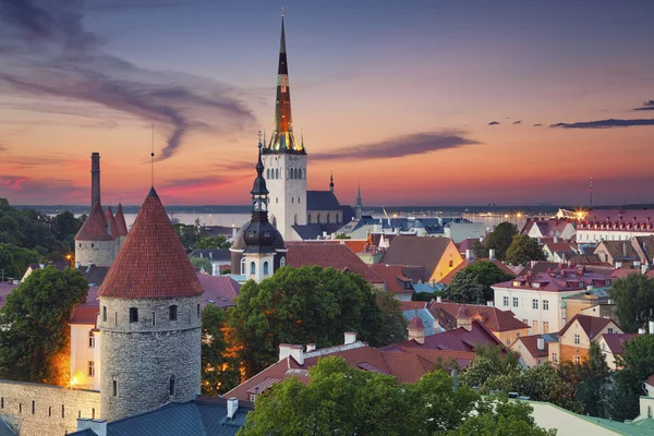 Ciudad de Tallin . — Foto de Stock