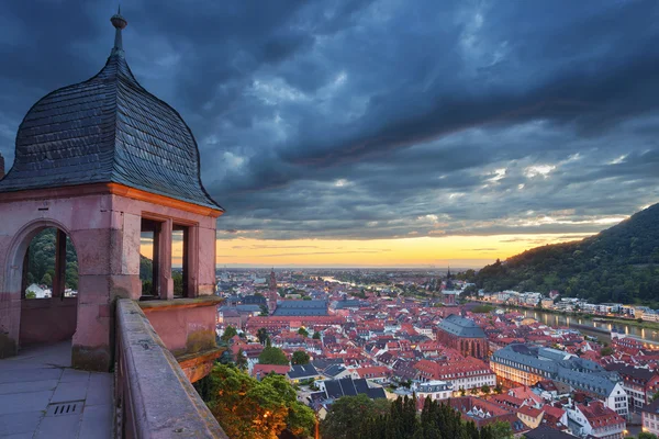 Město Heidelberg. — Stock fotografie