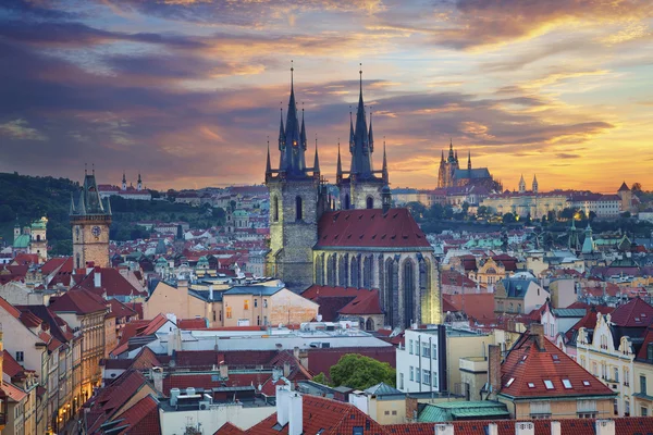 Staden Prag. — Stockfoto