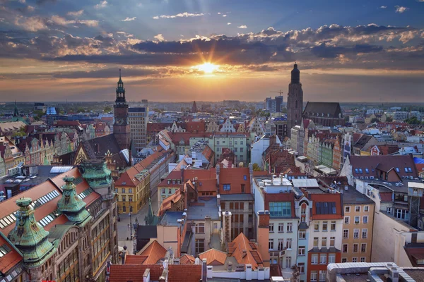 Cidade de Wroclaw . — Fotografia de Stock