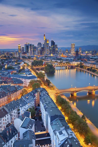 Frankfurt nad Mohanem. — Stock fotografie