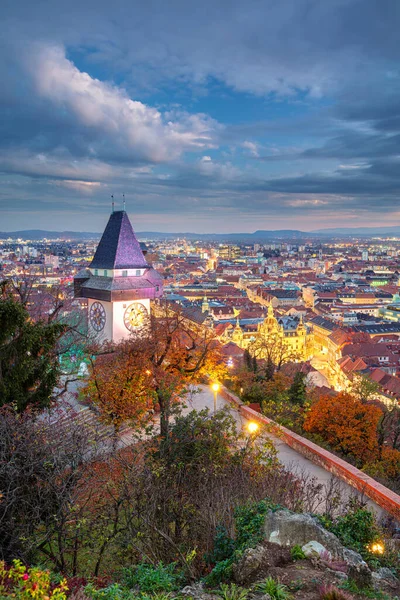 Graz Austria 아름다운 오스트리아 그라츠의 — 스톡 사진