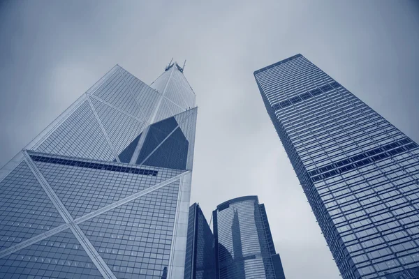 Ουρανοξύστες του Χονγκ Κονγκ. — Φωτογραφία Αρχείου