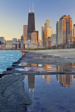 Chicago manzarası.