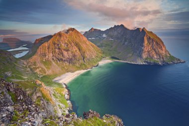 Lofoten Adaları.