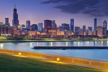 Chicago manzarası.