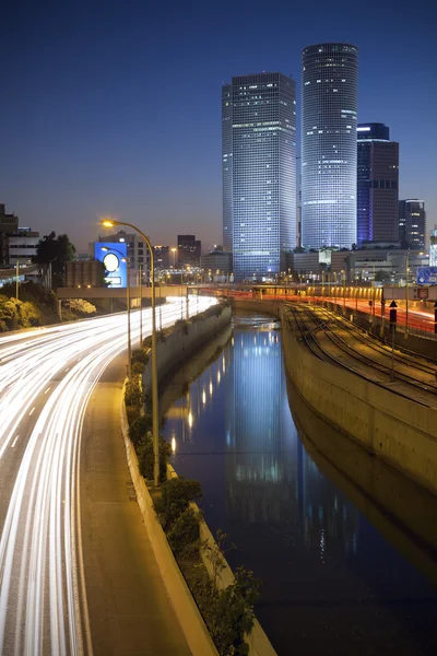 Staden i Tel Aviv. — Stockfoto