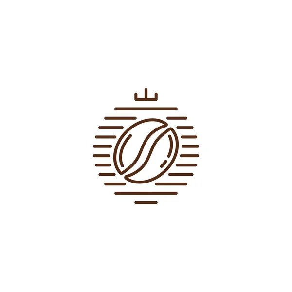 Premium Kaffee Bestes Produkt Icon Vorlage Für Vektor Logo — Stockvektor