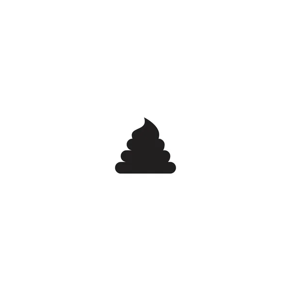 Pile Poo Shit Vector Icon Isolated — Vector de stock