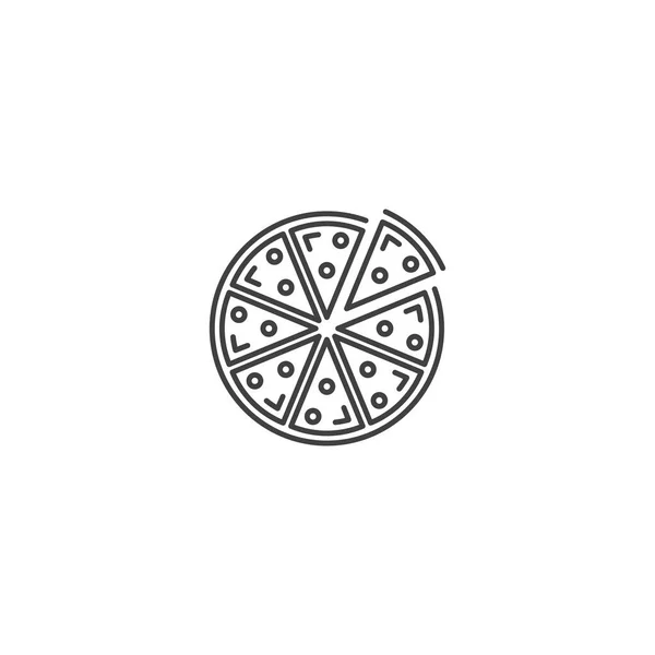 意大利食物 矢量标识图标模板 — 图库矢量图片