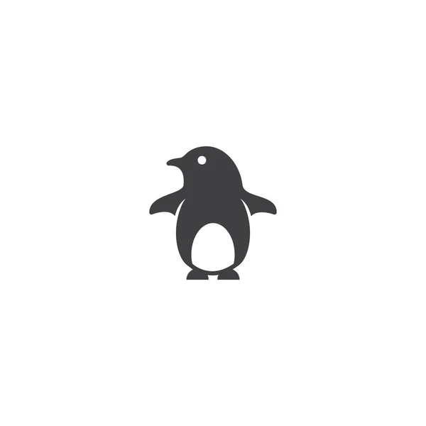 Симпатичный Вектор Логотипа Пингвина — стоковый вектор