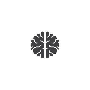 Beyin logosu şablonu