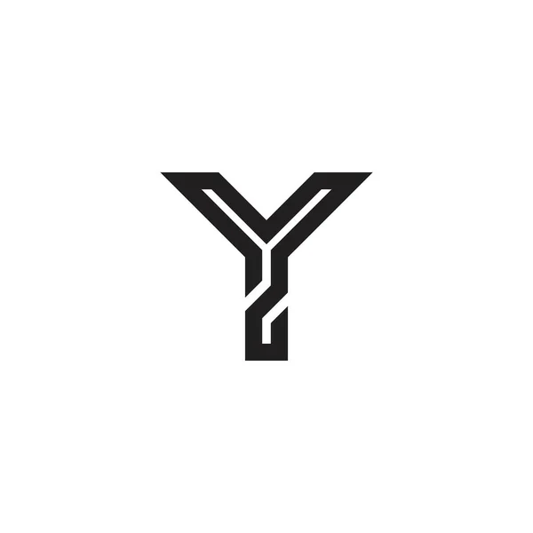 Kreativ Modern Bokstav Vector Logotyp Ikon Mall — Stock vektor