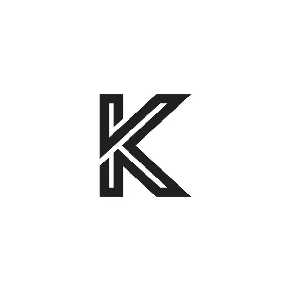 创意现代字母K矢量图标模板 — 图库矢量图片