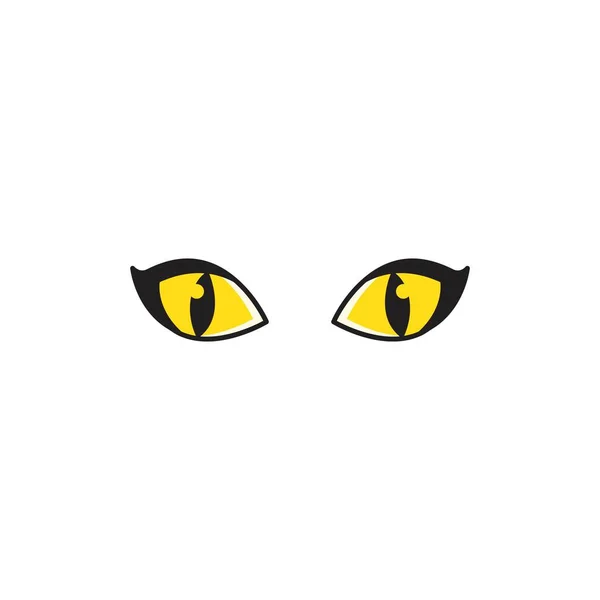Cat Eye Vector Icon Illustration — Stock Vector