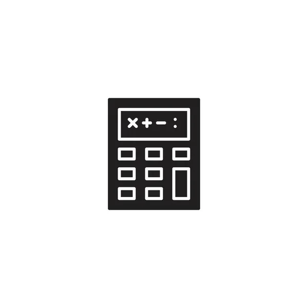 Calculadora Icono Vector Simple — Vector de stock