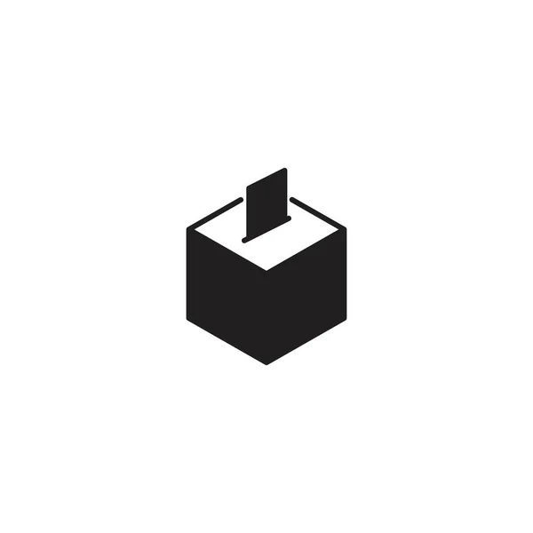 Concept Vote Icône Des Urnes — Image vectorielle