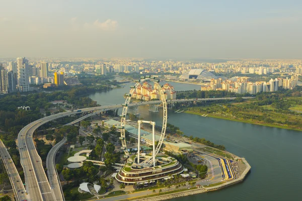 Paisaje urbano en el centro de Singapur —  Fotos de Stock