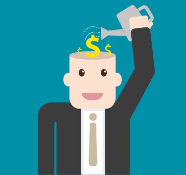 İşadamı yatırım ekili kavramı