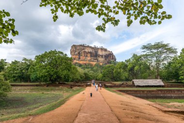 SIGIRIYA, SRI LANKA - SEPTEMBER 02, 2019: The Sigiriya Rock Fortress