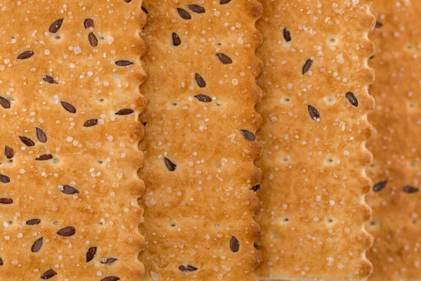 Bakgrund Till Cookies Ovanifrån Söta Chips Kex Med Socker Och — Stockfoto