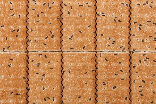 Bakgrund Till Cookies Ovanifrån Söta Chips Kex Med Socker Och — Stockfoto