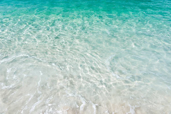 Gyönyörű Tengeri Homokos Strand Türkiz Vízzel Dubai Marina — Stock Fotó