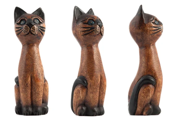 Cats statue toy isolated — Stock Photo, Image