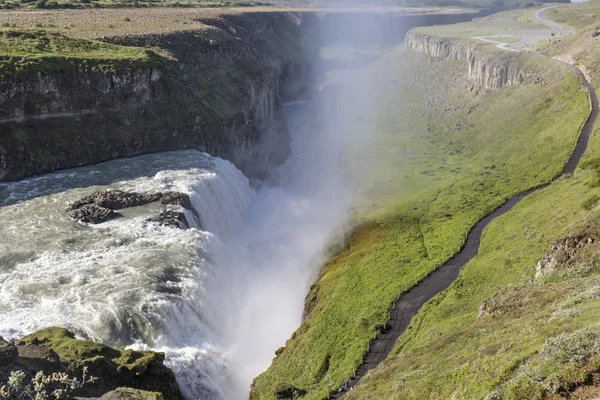 Cascada Gullfoss, Islandia —  Fotos de Stock