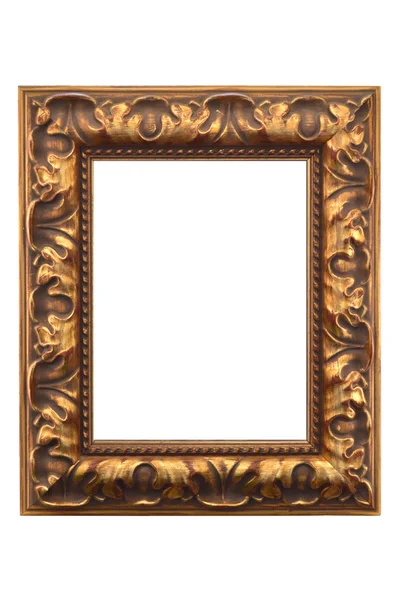 Reliëf gouden frame — Stockfoto