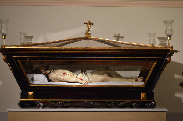 Лежащий Христос
