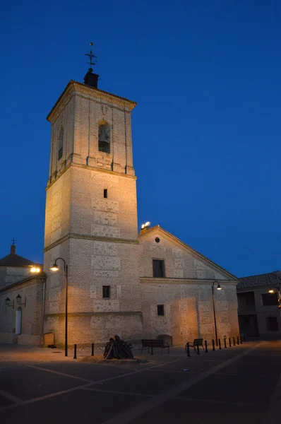 Landsbygdens kyrka — Stockfoto