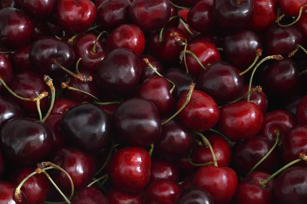 Background with cherries — Stock Photo, Image