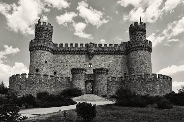 Slott av Manzanares el Real — Stockfoto