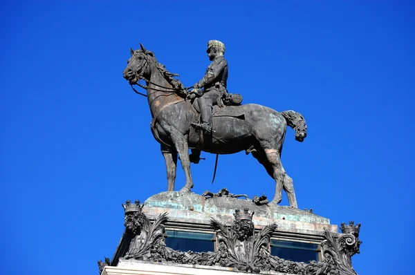 Έφιππο ανδριάντα του Alfonso Xii — Φωτογραφία Αρχείου