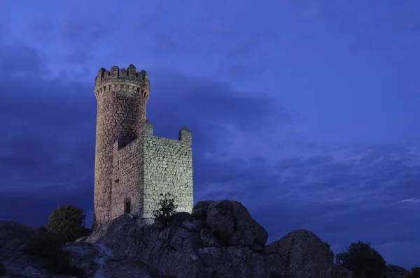 Castelo ao entardecer — Fotografia de Stock