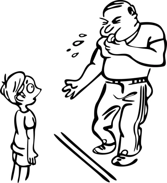 Okulun spor salonunda jimnastik dersi. Öğretmen ayakta ve çocuğa ıslık çalıyor.