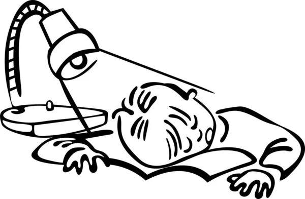 Çocuk ev ödevini yaparken masasında uyuyakaldı. Işık açık, kafası bir defterin üzerinde dinleniyor ve çok yorgun.