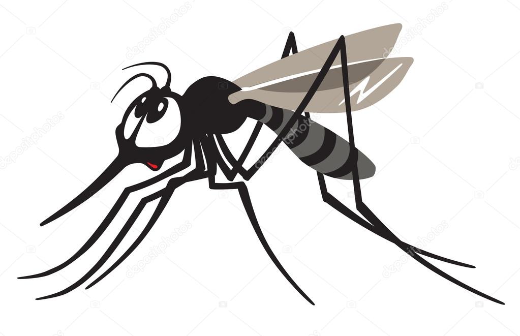 Cartoon gnat — Stock Vector © insima #85837552
