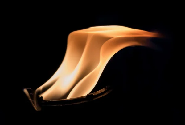 Yangın formları alevler — Stok fotoğraf