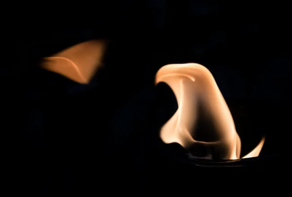 Forme di fiamme di fuoco — Foto Stock