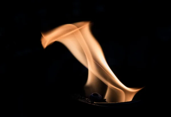 Flammen bilden sich — Stockfoto