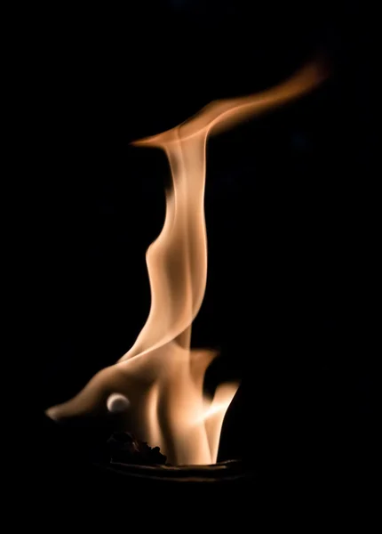 Пожежа полум'я форм — стокове фото