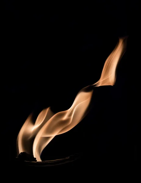 Forme di fiamme di fuoco — Foto Stock