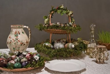 Yumurtalı Paskalya Tablo ayarı