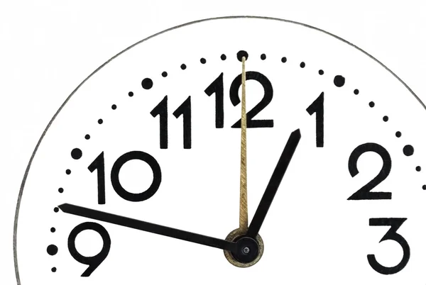 Close up of a simple clock — Stock Photo, Image
