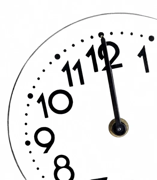 Close up of a simple clock — Stock Photo, Image