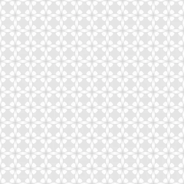 Pared blanca abstracta con brotes de flores patrón vector de fondo . — Archivo Imágenes Vectoriales