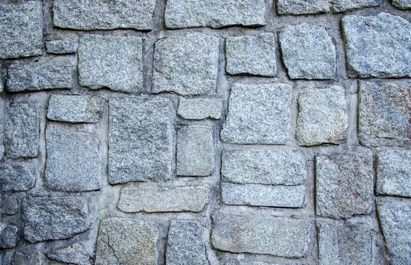 Wall Grey Stones Concrete Background Texture — Stock Photo, Image