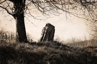 Sanat retro tarzı, ağaçlar